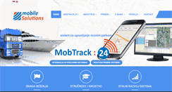 Desktop Screenshot of mobilesolutions.rs